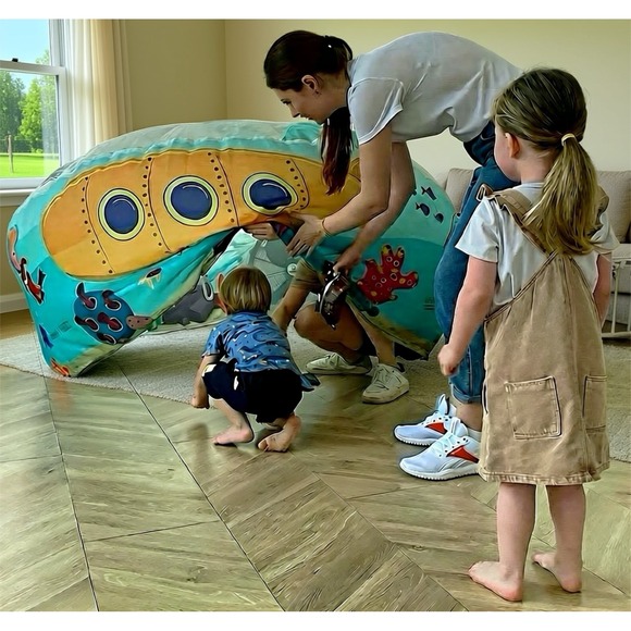 HIYA Other - HIYA‎ "Under the Sea" Inflatable Fort Cover Inflatable Playhouse for Kids
